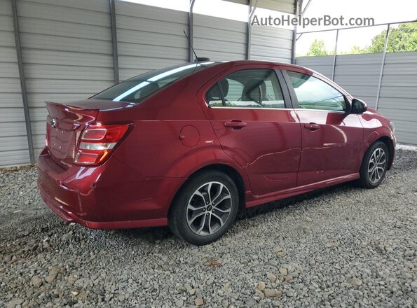 1G1JD5SB2L4108131 2020 CHEVROLET SONIC Burgundy 