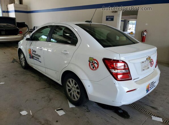 1G1JD5SB3L4127657 2020 CHEVROLET SONIC White Հետևի ձախ