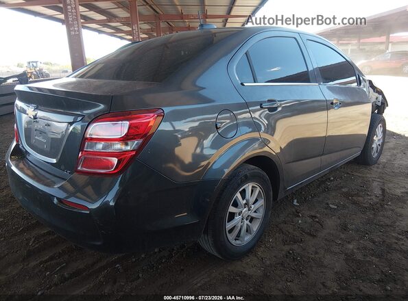 1G1JD5SB4K4114544 2019 CHEVROLET SONIC Gray Задня права чверть
