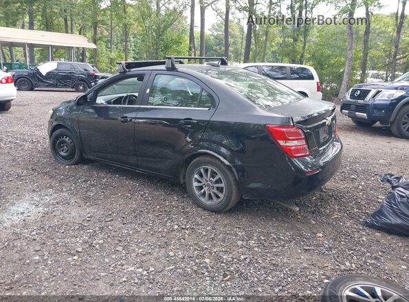 1G1JD5SB6H4144590 2017 CHEVROLET SONIC Black Trasero izquierdo
