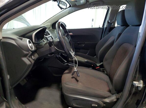 1G1JD5SB6L4144288 2020 CHEVROLET SONIC Черный Вид салона спереди