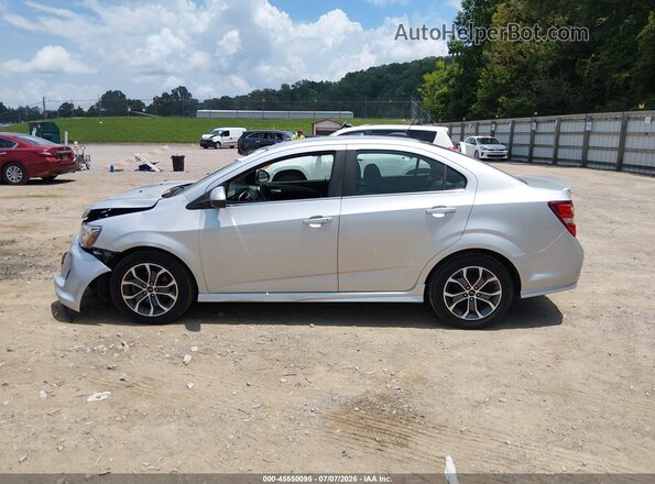 1G1JD5SB7K4130530 2019 CHEVROLET SONIC Silver Սալոնի 360 աստիճան տեսք