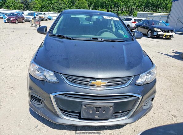 1G1JD5SB8L4138945 2020 CHEVROLET SONIC Gray Դիմացի տեսք