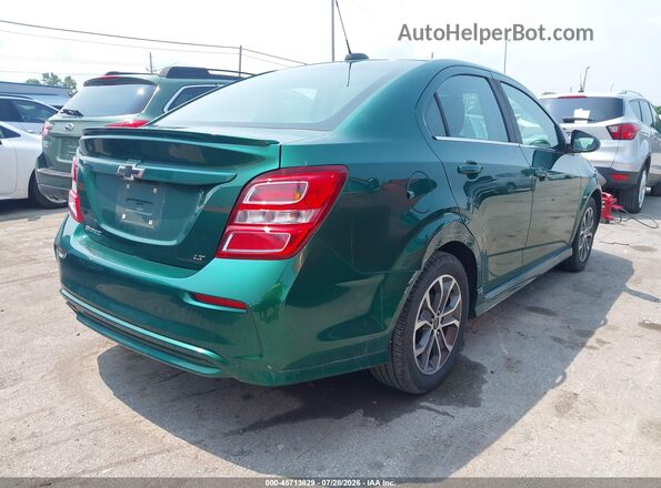 1G1JD5SH1J4125519 2018 CHEVROLET SONIC Green Tył prawy