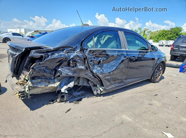 1G1JD5SH2J4100905 2018 CHEVROLET SONIC Black Rear right