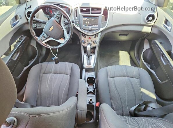 1G1JD5SH2J4100905 2018 CHEVROLET SONIC Black Dashboard view