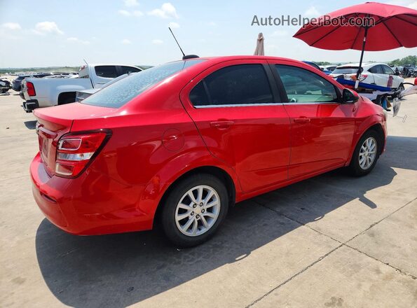 1G1JD5SH3H4165465 2017 CHEVROLET SONIC Красный Задняя правая четверть
