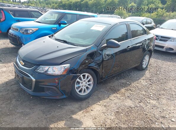 1G1JD5SH4H4158976 2017 CHEVROLET SONIC Black Przód lewy