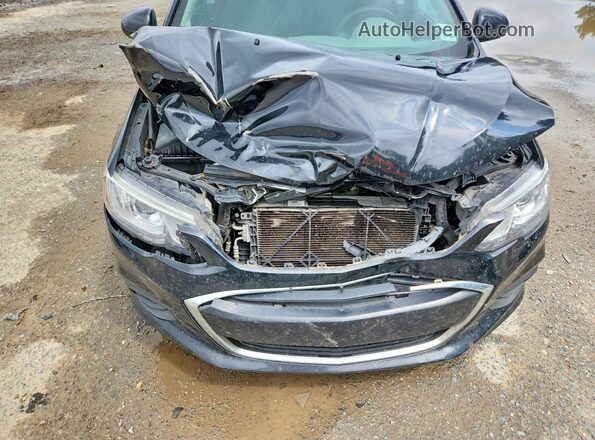 1G1JD5SH6J4120168 2018 CHEVROLET SONIC Black უკანა სალონის ხედი