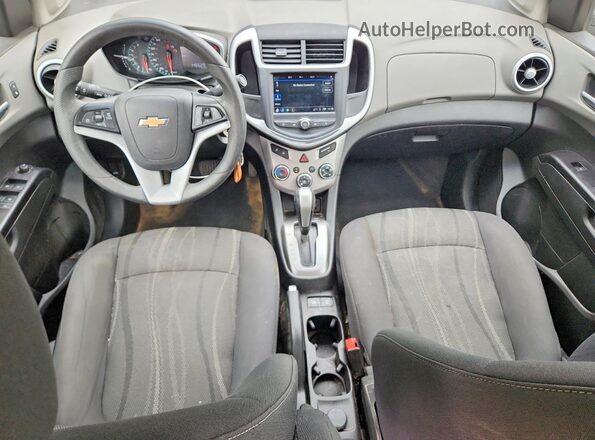 1G1JD5SH6J4120168 2018 CHEVROLET SONIC Black წინა პანელის ხედი