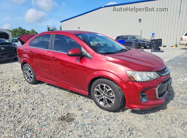 1G1JD5SH7H4116835 2017 CHEVROLET SONIC Burgundy Передня права чверть