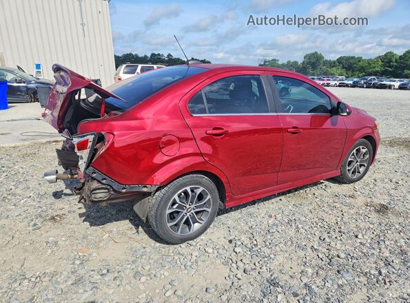 1G1JD5SH7H4116835 2017 CHEVROLET SONIC Burgundy Задня права чверть