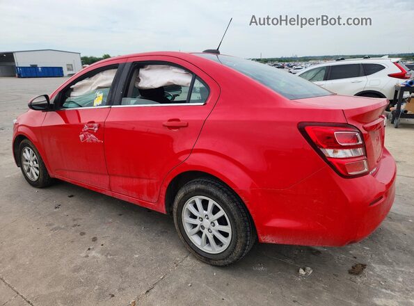 1G1JD5SH8H4115015 2017 CHEVROLET SONIC Red Задня ліва чверть