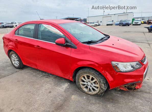 1G1JD5SH8H4115015 2017 CHEVROLET SONIC Red Передня права чверть