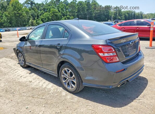 1G1JD5SH8J4111858 2018 CHEVROLET SONIC Charcoal Tył lewy