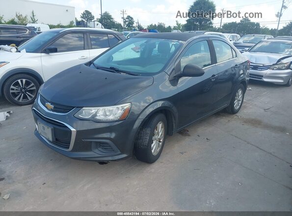 1G1JD5SH9J4101727 2018 CHEVROLET SONIC Gray წინა მარცხენა ხედი სამი მეოთხედიდან