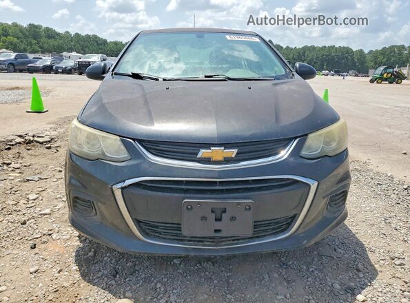 1G1JD5SHXH4131345 2017 CHEVROLET SONIC Gray Դիմացի տեսք