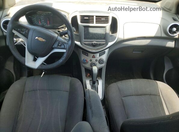 1G1JD5SHXH4131345 2017 CHEVROLET SONIC Gray Առջևի վահանակի տեսք
