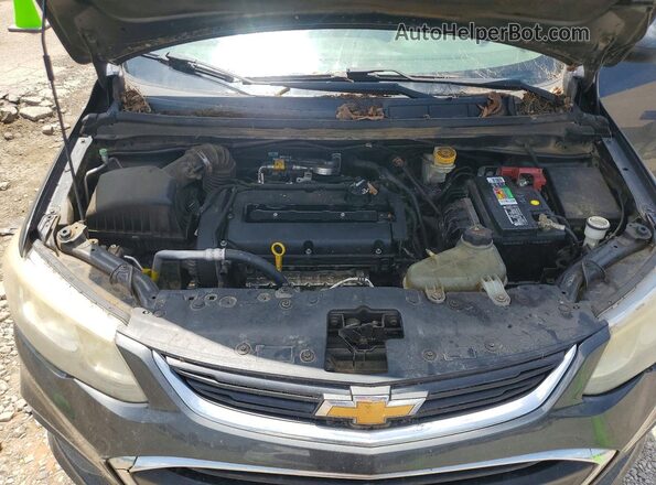 1G1JD5SHXH4131345 2017 CHEVROLET SONIC Gray Սալոնի հետևի տեսք