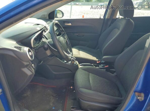1G1JD6SB3K4139604 2019 CHEVROLET SONIC Blue Սալոնի դիմացի տեսք