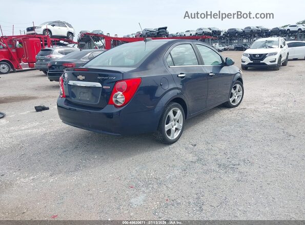 1G1JE5SB1G4134058 2016 CHEVROLET SONIC Blue Задня права чверть
