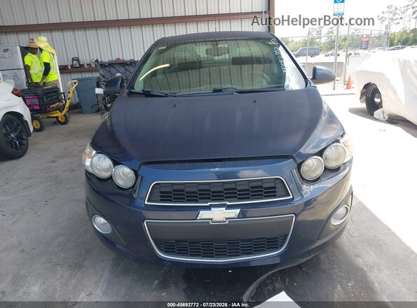 1G1JE5SBXG4135841 2016 CHEVROLET SONIC Blue Vista del cuadro de instrumentos