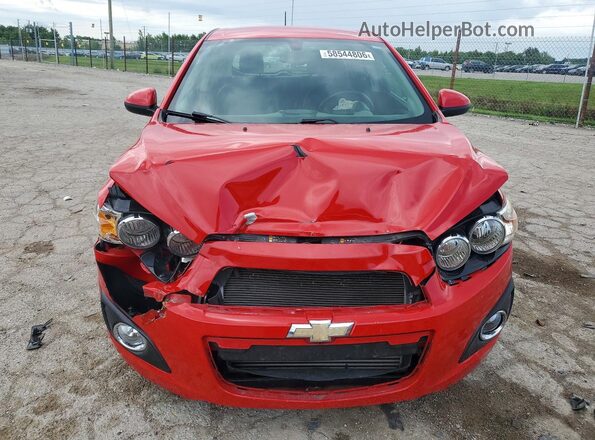 1G1JE6SB1G4136463 2016 CHEVROLET SONIC Red Vista frontal