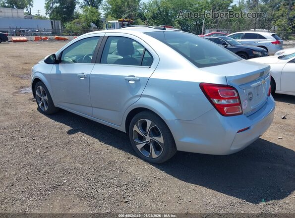 1G1JF5SB0J4132905 2018 CHEVROLET SONIC Light Blue Rear left