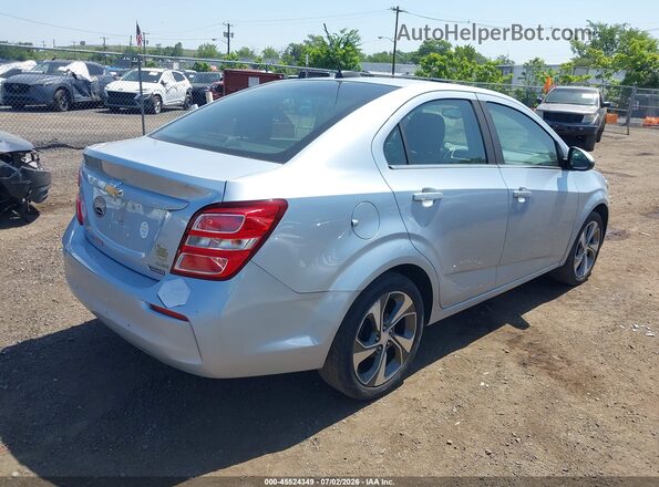 1G1JF5SB0J4132905 2018 CHEVROLET SONIC Light Blue Front view