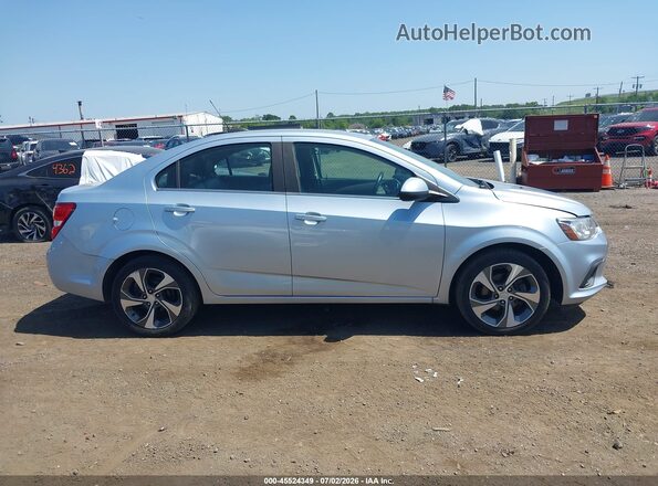 1G1JF5SB0J4132905 2018 CHEVROLET SONIC Light Blue Rear interior view