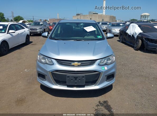 1G1JF5SB0J4132905 2018 CHEVROLET SONIC Light Blue Instrument cluster view