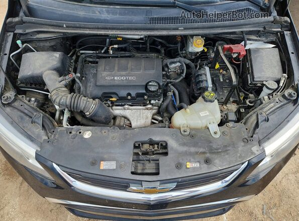 1G1JF5SB0L4119106 2020 CHEVROLET SONIC Black Vista interior trasera