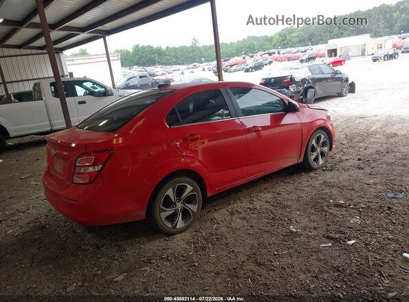 1G1JF5SB1H4101723 2017 CHEVROLET SONIC Красный Задняя правая четверть