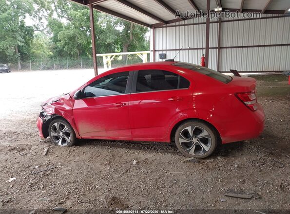1G1JF5SB1H4101723 2017 CHEVROLET SONIC Красный Панорамный вид салона 360°