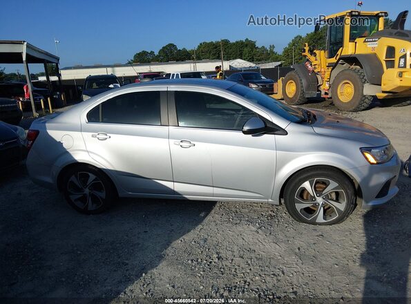 1G1JF5SB6J4132231 2018 CHEVROLET SONIC Silver Սալոնի հետևի տեսք