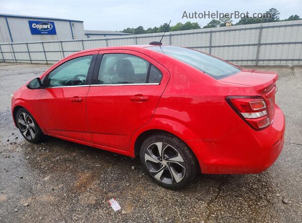 1G1JF5SB7H4120809 2017 CHEVROLET SONIC Red Rear left