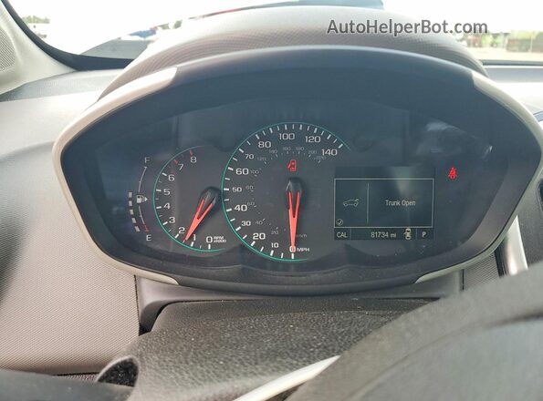 1G1JF5SB7H4133379 2017 CHEVROLET SONIC Белый Вид щитка приборов
