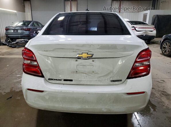 1G1JF5SB8K4122060 2019 CHEVROLET SONIC White Rear view