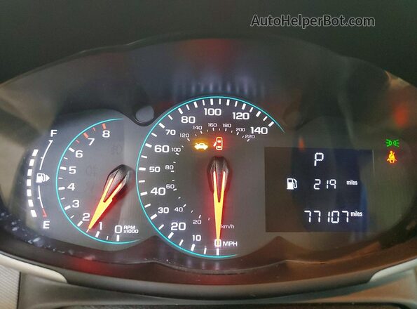 1G1JG6SB2L4139845 2020 CHEVROLET SONIC White Вид щитка приладів