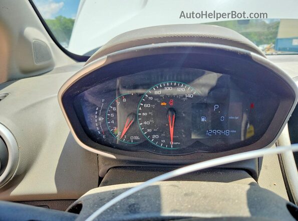 1G1JG6SB7L4100281 2020 CHEVROLET SONIC White Instrument cluster view