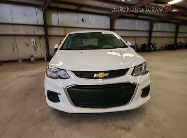 1G1JG6SB7L4100281 2020 CHEVROLET SONIC White Front view