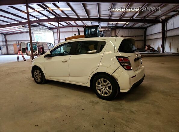 1G1JG6SB7L4100281 2020 CHEVROLET SONIC White Rear left