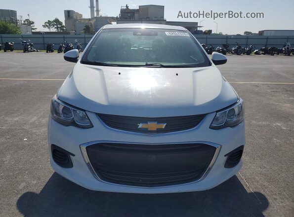 1G1JG6SB7L4112432 2020 CHEVROLET SONIC Белый Вид спереди