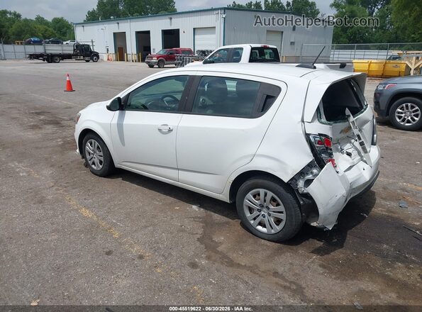 1G1JG6SH8H4159092 2017 CHEVROLET SONIC White Հետևի ձախ