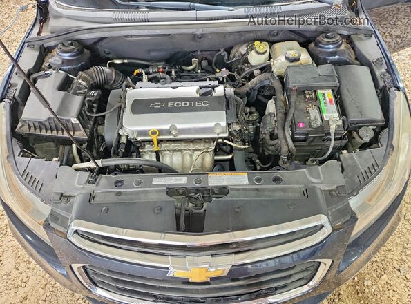 1G1PA5SH2G7107413 2016 CHEVROLET CRUZE Blue Rear interior view