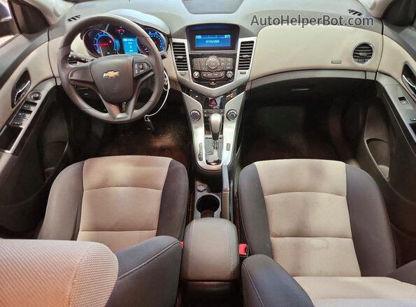 1G1PC5SG0G7195802 2016 CHEVROLET CRUZE Black Dashboard view