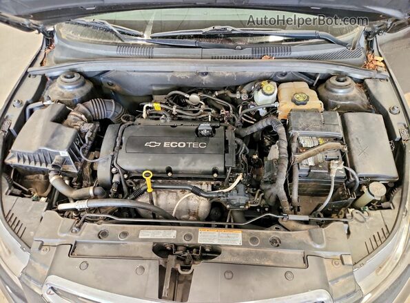 1G1PC5SG0G7195802 2016 CHEVROLET CRUZE Black Rear interior view