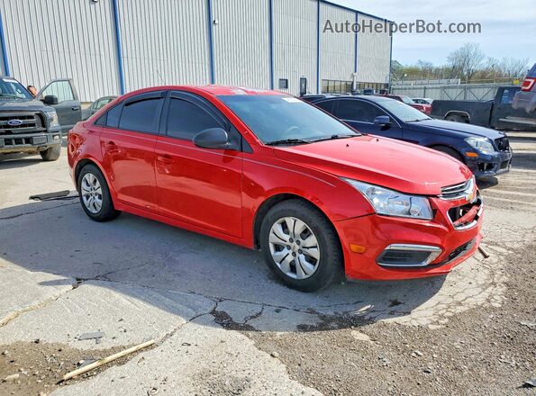 1G1PC5SH0G7188938 2016 CHEVROLET CRUZE Red Front right