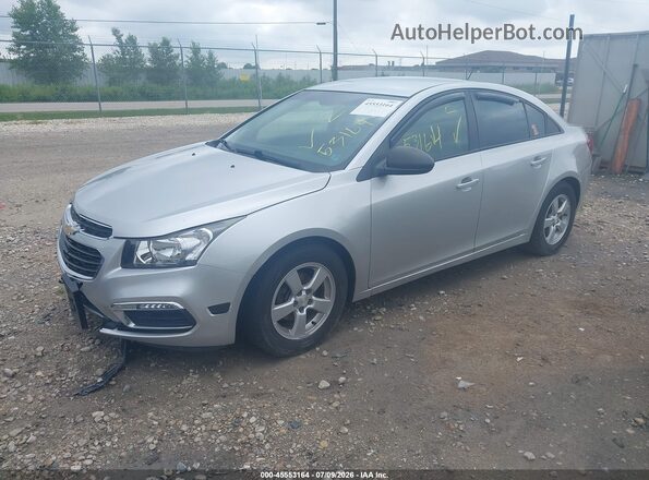 1G1PC5SH0G7210159 2016 CHEVROLET CRUZE Silver Передня ліва чверть