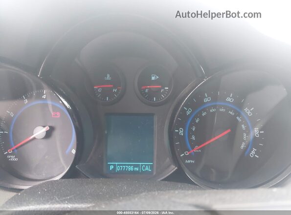 1G1PC5SH0G7210159 2016 CHEVROLET CRUZE Silver Вид задніх сидінь
